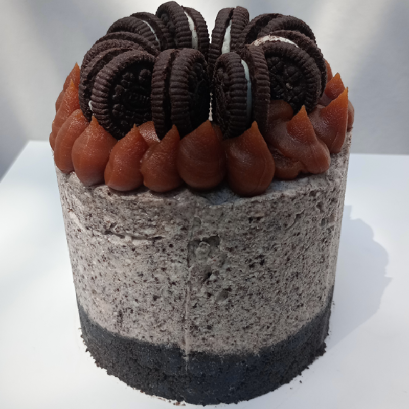 Cheescake helado de Oreo