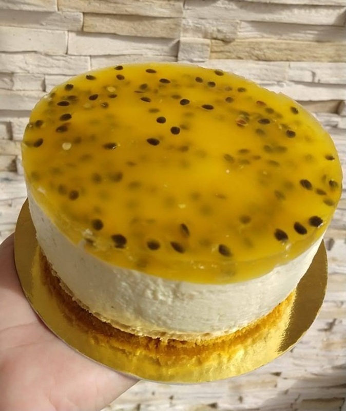 Cheesecakeheladodemaracuya